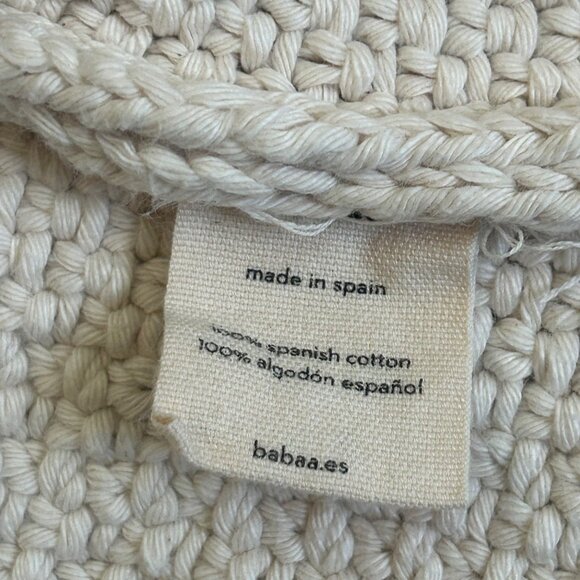 BaBaa Cardigan No4 Open Drape Dense Weave Long Sleeve Natural Casual Women OS - Picture 6 of 7